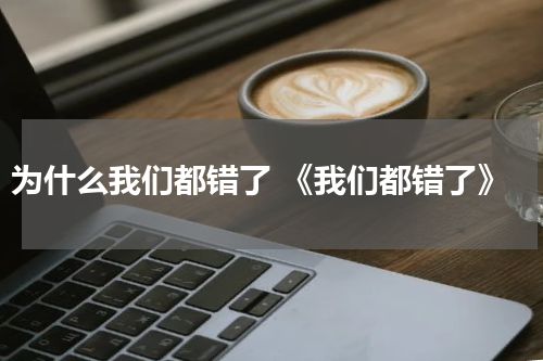 为什么我们都错了 《我们都错了》
